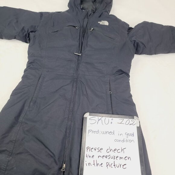 The North Face Women's Black Hyvent Down Hooded Snow Parka Jacket Size M - Picture 10 of 10